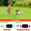 Dog Bark Collar Anti Barking Electric Training Collar Rechargeable Smart Anti-Bark Collar with Beep Vibration Shock Function 5 Intensity Levels