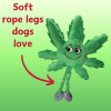 Mary Jane the Weed Leaf 420 Dog Toy