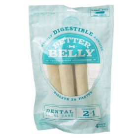 Better Belly Rawhide Dental Rolls (Option1: 4 Count)